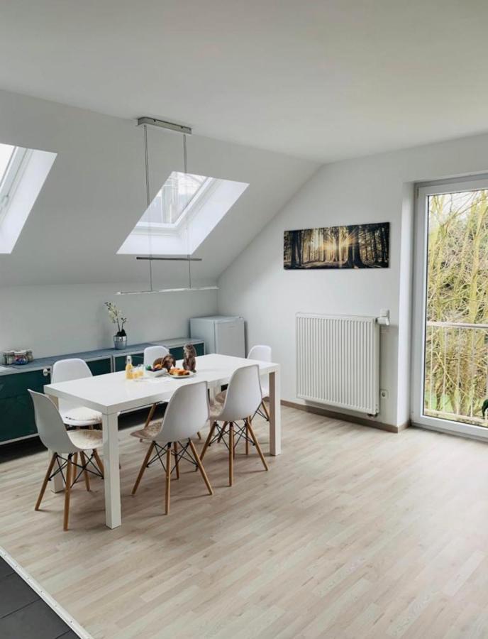 Haus Am Hang; Ferienwohnung Fernblick Stolberg  Extérieur photo
